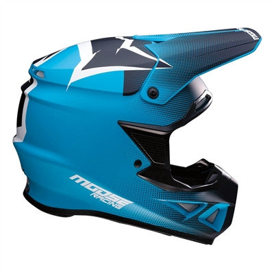 Moose Racing F.I. Agroid MIPS Offroad Helmet - Blue