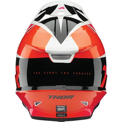 Thor 2023 Sector Fader Offroad Helmet - Orange/Magenta