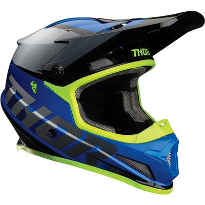 Thor 2023 Sector Fader Offroad Helmet - Blue/Black