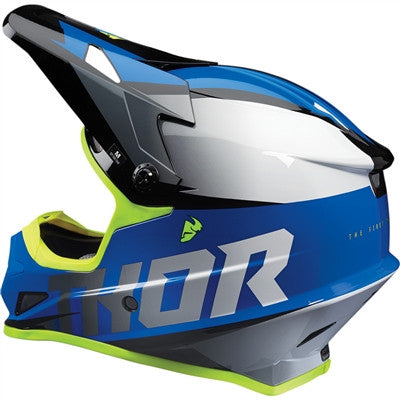 Thor 2023 Sector Fader Offroad Helmet - Blue/Black