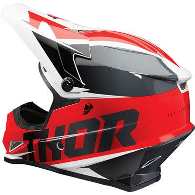 Thor 2023 Sector Fader Offroad Helmet - Red/Black