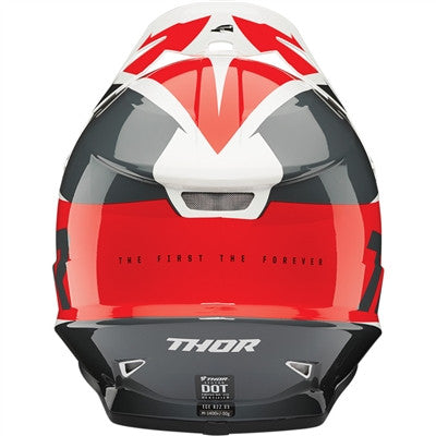 Thor 2023 Sector Fader Offroad Helmet - Red/Black