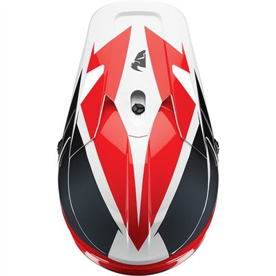 Thor 2023 Sector Fader Offroad Helmet - Red/Black