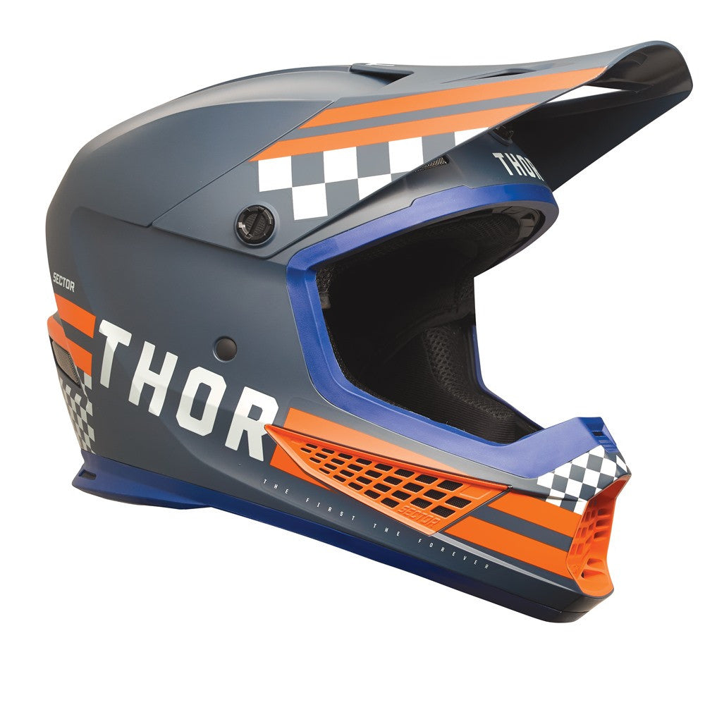 Thor Sector 2 Combat Helmet - Midnight/Orange