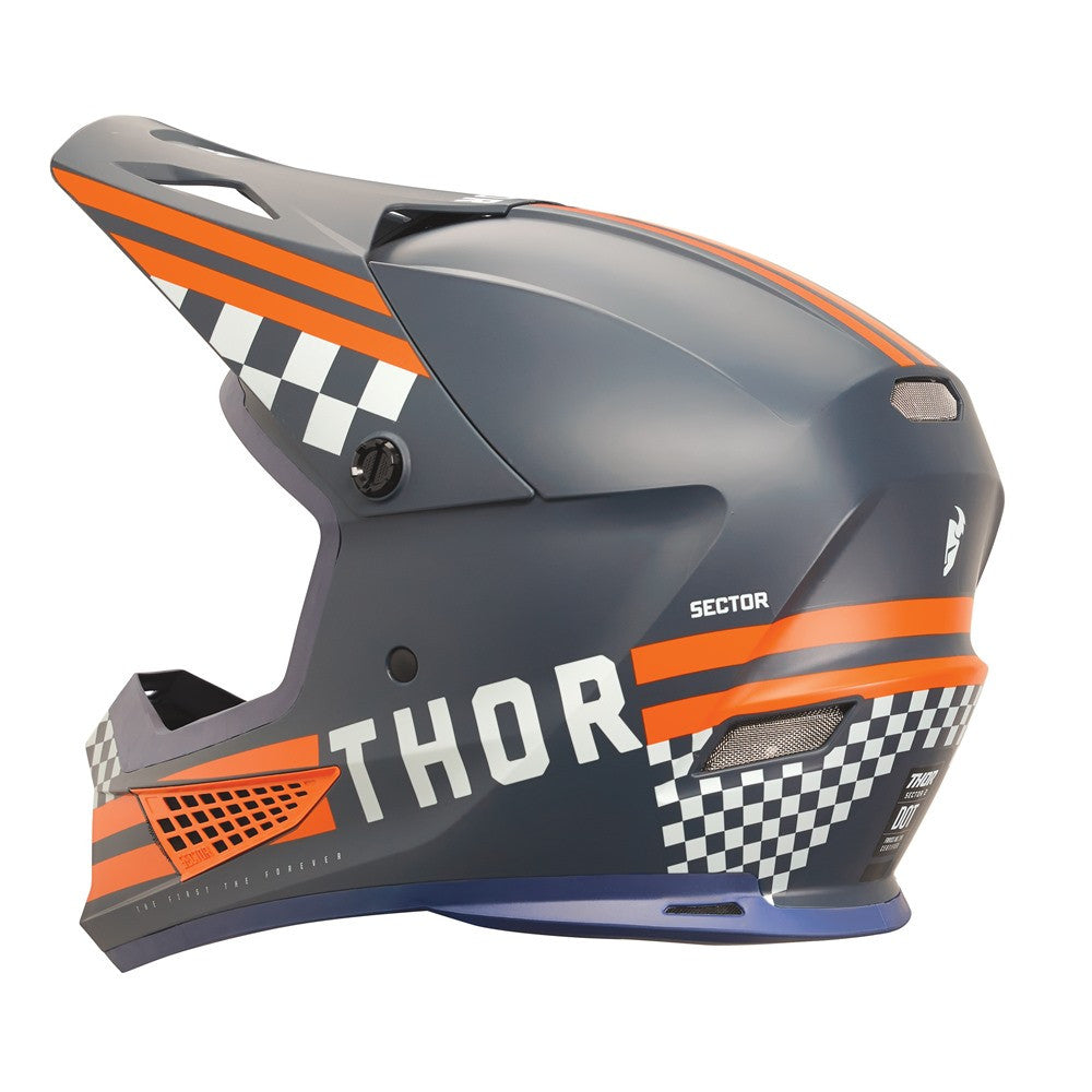 Thor Sector 2 Combat Helmet - Midnight/Orange