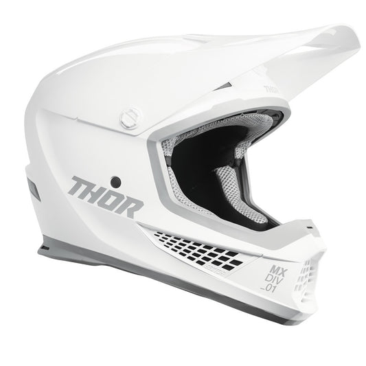 Thor Sector 2 Whiteout Helmet - White