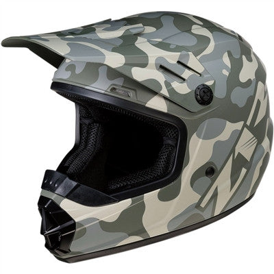 Z1R Youth Rise Camo Offroad Helmet - Desert