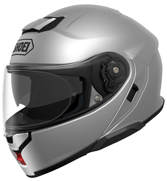 Shoei Neotec 3 Solid Full Face Helmet Light Silver