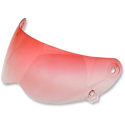 Biltwell Lane Splitter Replacement Shield - Red Gradient