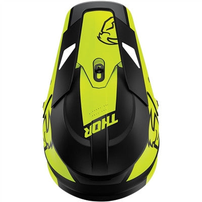 Thor 2021 Sector Split Replacement Visor - Black/Acid