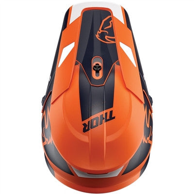 Thor Sector Split Replacement Visor - Orange/Navy