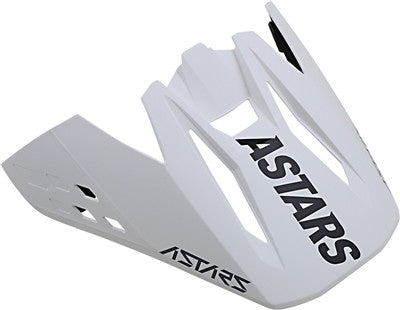 Alpinestars 2021 S-M5 Replacement Visor - Rayon White/Black