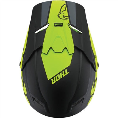 Thor Youth Sector Split Replacement Visor - Acid/Black