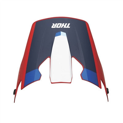 Thor Reflex Apex Replacement Helmet Visor - Red/White/Blue