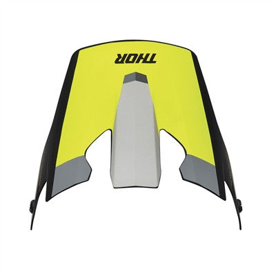 Thor Reflex Apex Replacement Helmet Visor - Acid/Grey