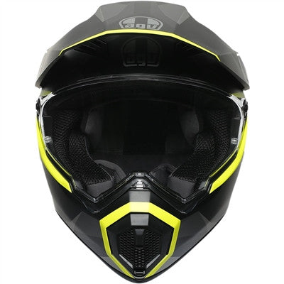 AGV AX9 Siberia Dual Sport Helmet - Black/Yellow