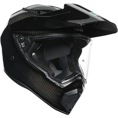 AGV AX9 Matte Carbon Dual Sport Helmet - Black