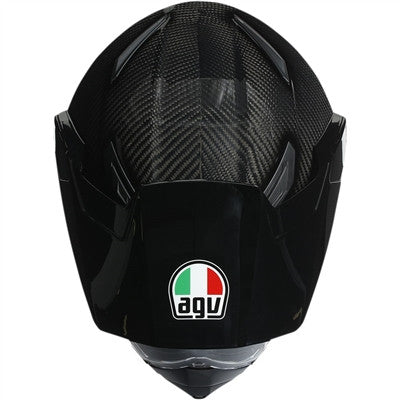 AGV AX9 Matte Carbon Dual Sport Helmet - Black