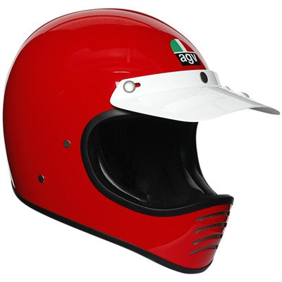 AGV X101 Solid Offroad Helmet - Red
