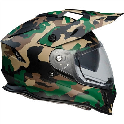 Z1R Range Camo Dual Sport Helmet - Woodland