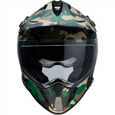 Z1R Range Camo Dual Sport Helmet - Woodland