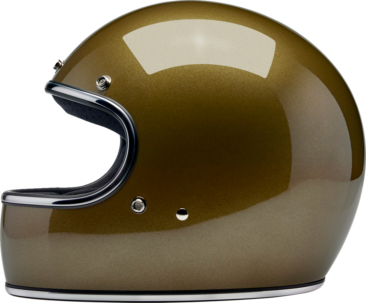 Biltwell Gringo Full Face Helmet Ugly Gold