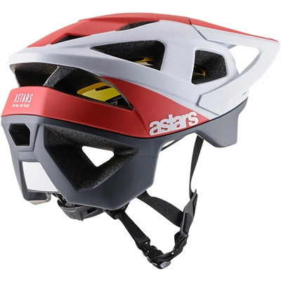 Alpinestars Vector Tech Polar MIPS Bicycle Helmet - Red/White
