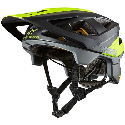 Alpinestars Vector Tech Polar MIPS Bicycle Helmet - Black/Yellow
