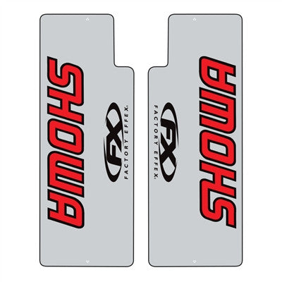 Factory Effex 2017 Showa Clear Upper Forks Graphic