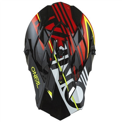 Oneal 2022 2 Series Rush Visor - Red/Yellow