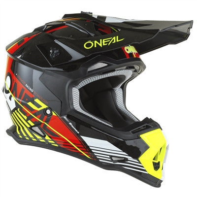 Oneal 2022 2 Series Rush Helmet - Red/Yellow