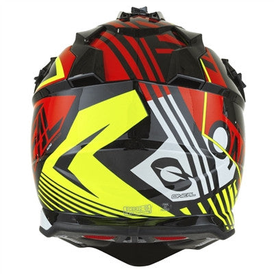 Oneal 2022 2 Series Rush Helmet - Red/Yellow
