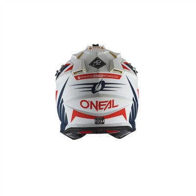 Oneal 2022 2 Series Helmet - Spyde White/Blue/Red