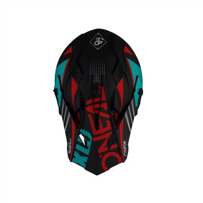 Oneal 2020 Spare Visor 2 Series Helmet - Spyde Black/Teal/Red