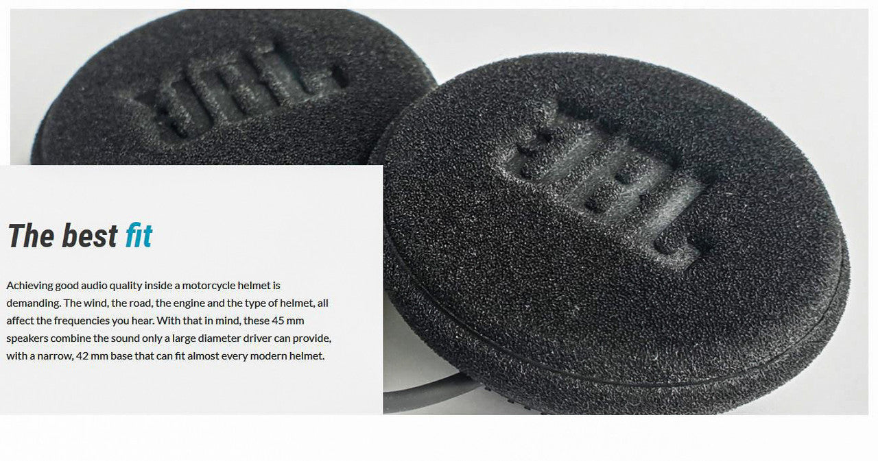 Cardo 45mm JBL Audio Set