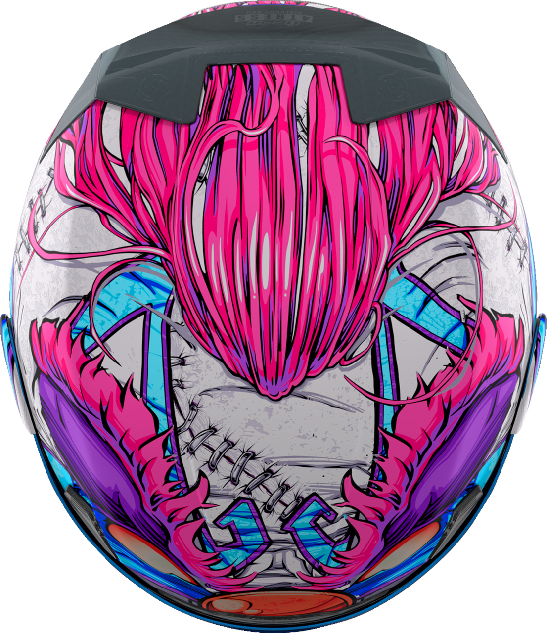 Icon Airframe Pro Helmet Krazy Klown 2 Pink