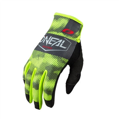 Oneal 2022 Mayhem Covert Gloves - Charcoal/Neon