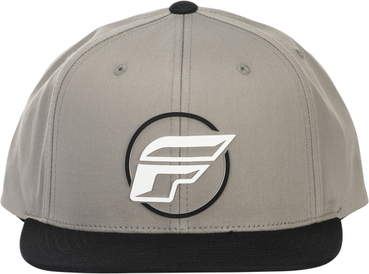 FLY Racing Half-Wing Hat Grey