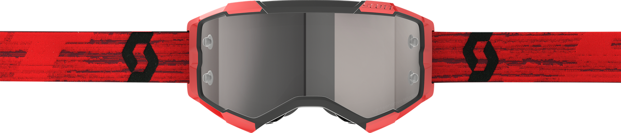 SCOTT - 272828-0084269 - FURY GOGGLE DARK RED SILVER CHROME WORKS