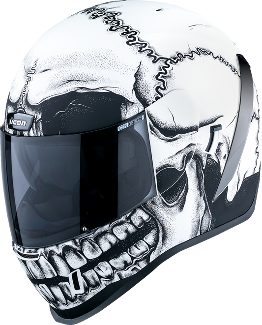 ICON Airform Full Face Helmet MIPS Crestfallen White