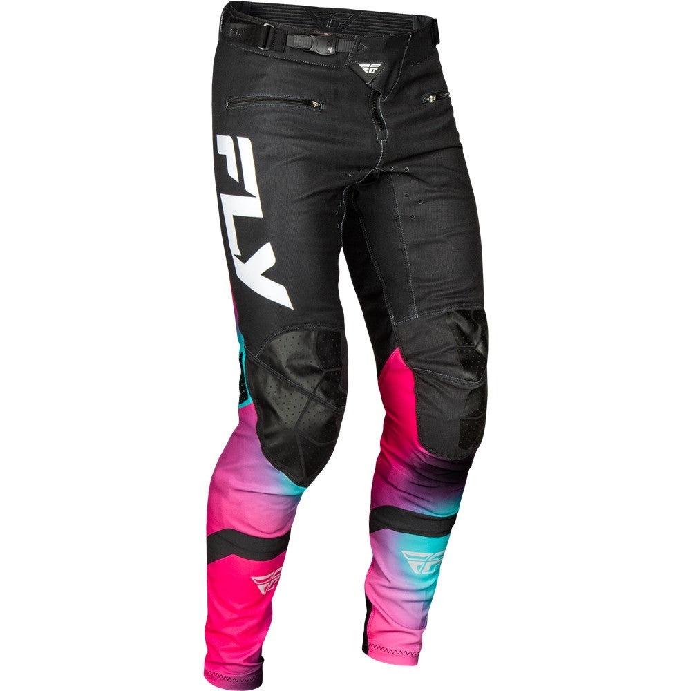 FLY Racing 2025 Rayce Bicycle Jersey Pant Combo Fuschia/Black/Teal