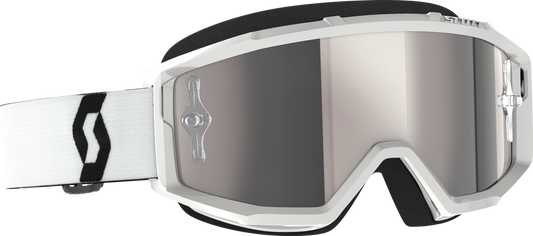 SCOTT - 278597-0002269 - PRIMAL GOGGLE WHITE SILVER CHROME WORKS