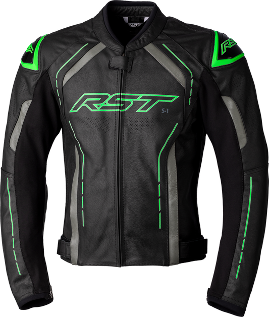 RST S1 CE Jacket Black/Grey/Neon Green