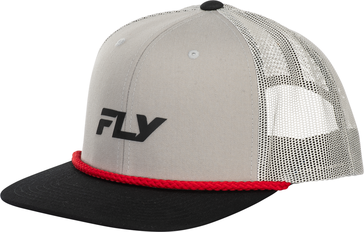 FLY Racing Trucker Hat Grey