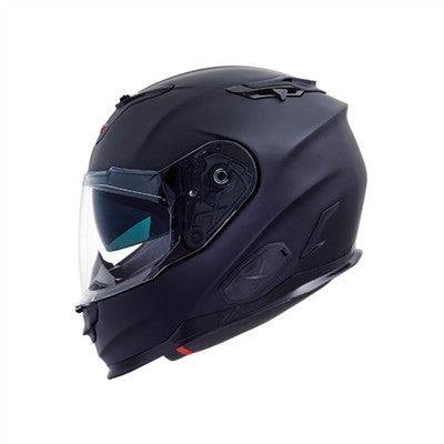 Nexx 2017 XT1 Plain Solid Full Face Helmet - Black Moon Matte