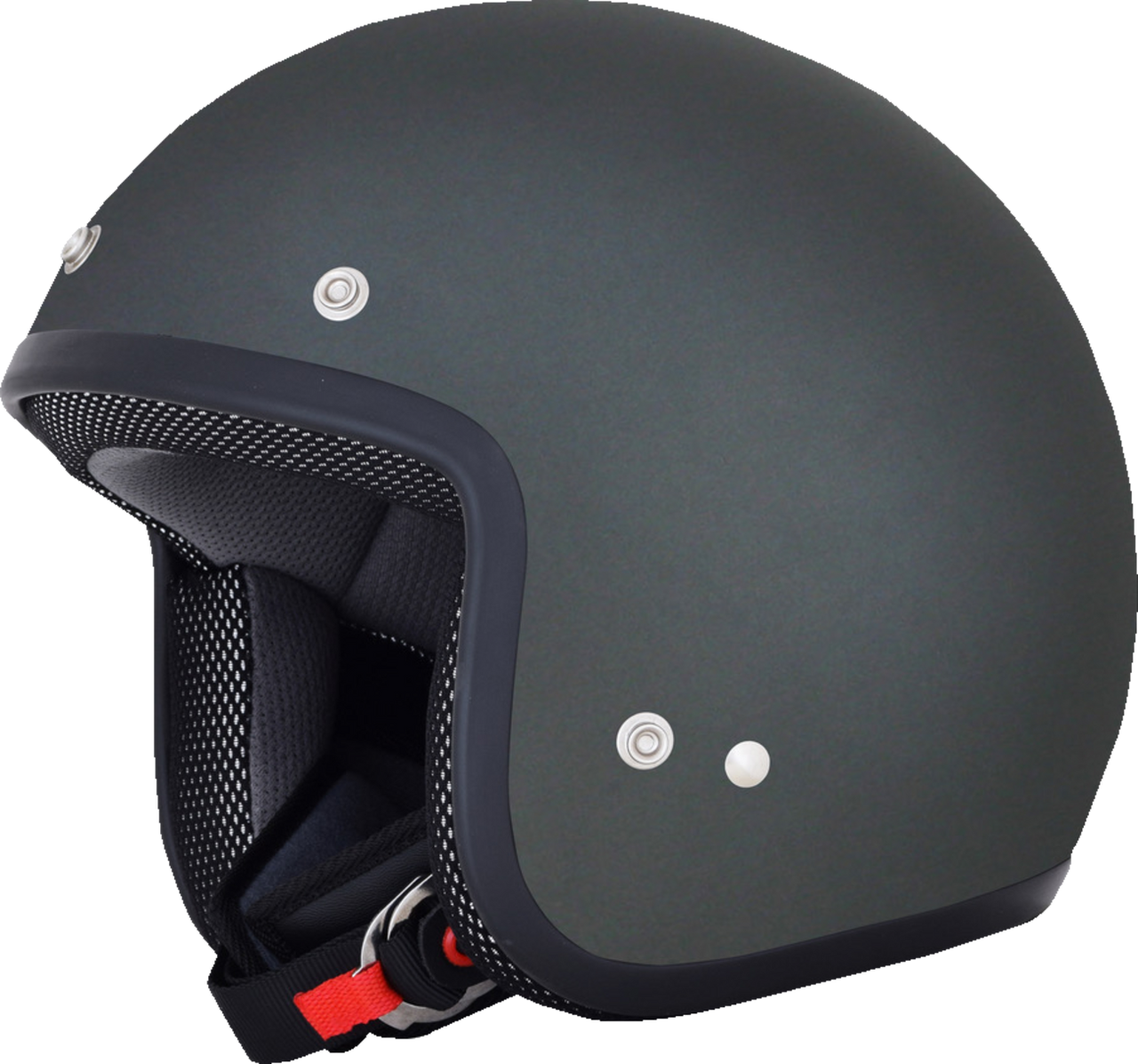 AFX FX-75 Open-Face Helmet Frost Gray