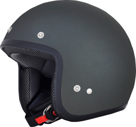 AFX FX-75 Open-Face Helmet Frost Gray