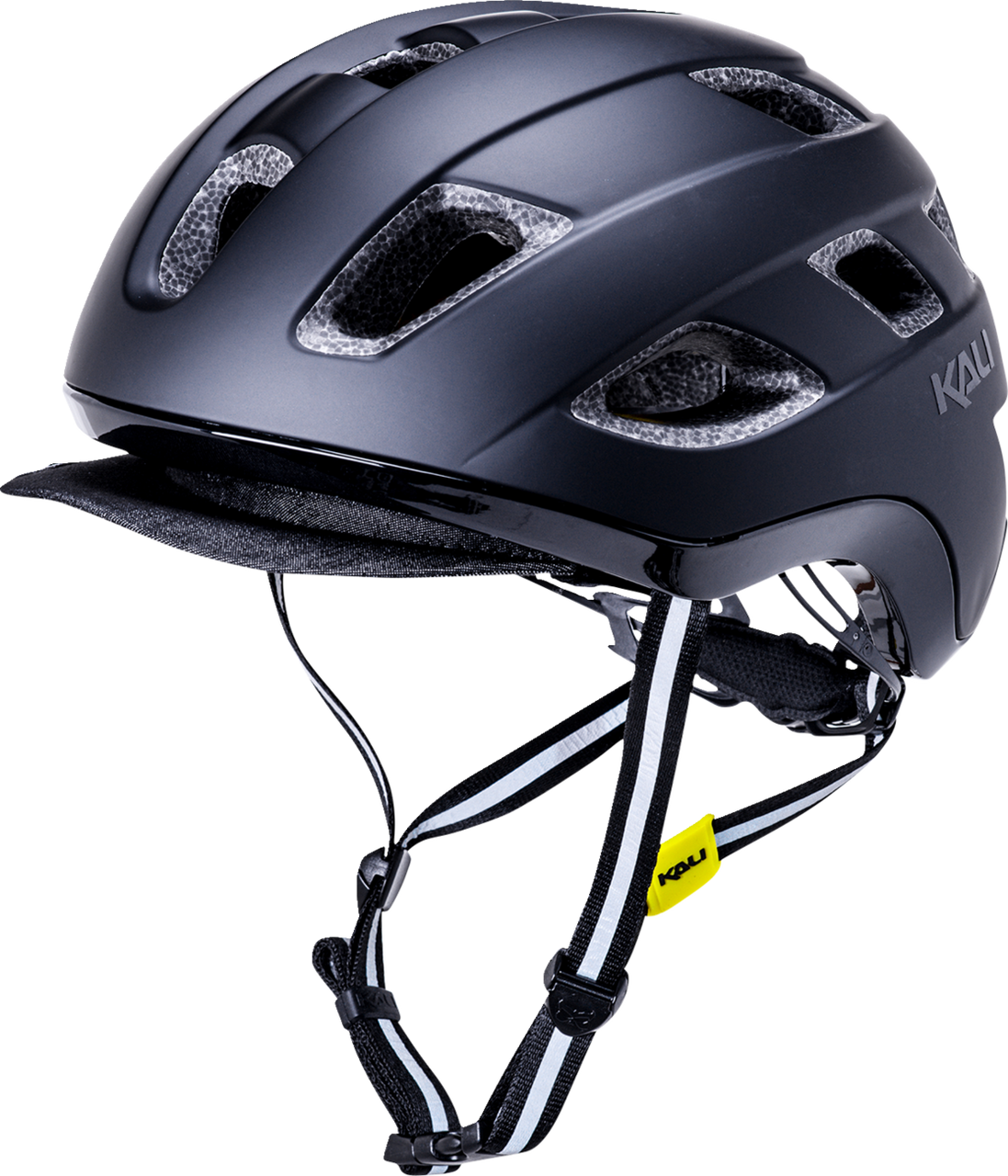 Kali Traffic 2.0 Solid Bicycle Helmet Matte Black