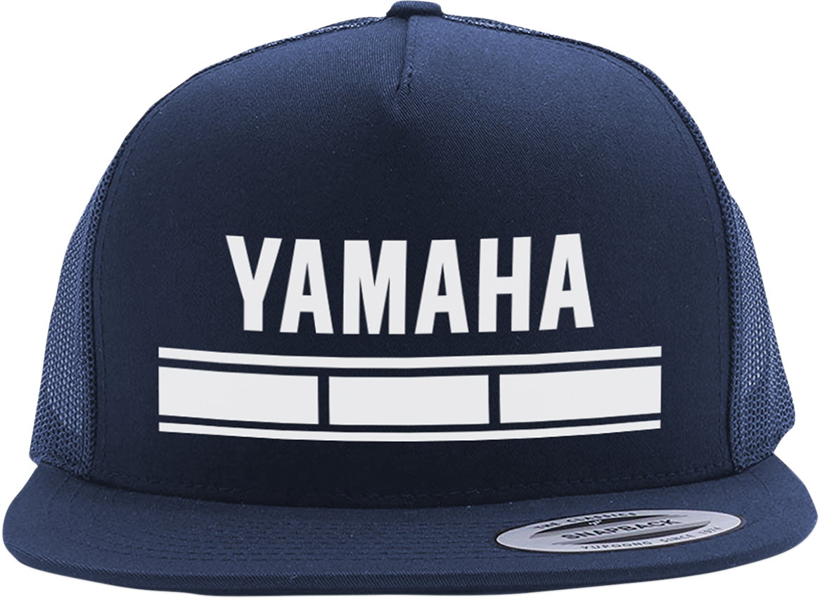 Factory Effex Yamaha Legend Snapback Hat Navy Mesh