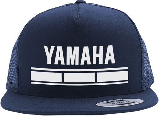 Factory Effex Yamaha Legend Snapback Hat Navy Mesh